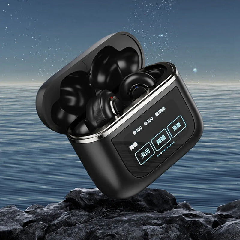 Auriculares Inalámbricos Con Cancelación De Sonido Pantalla Negro