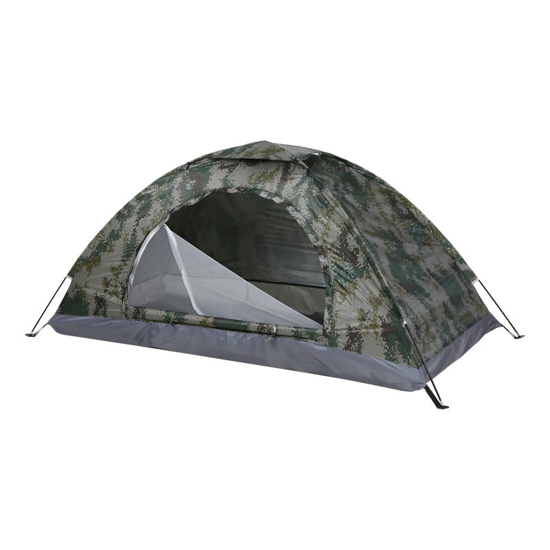 Carpa De Camping Acampar Con Mosquitero Proteccion Uv 3 Pers Negro