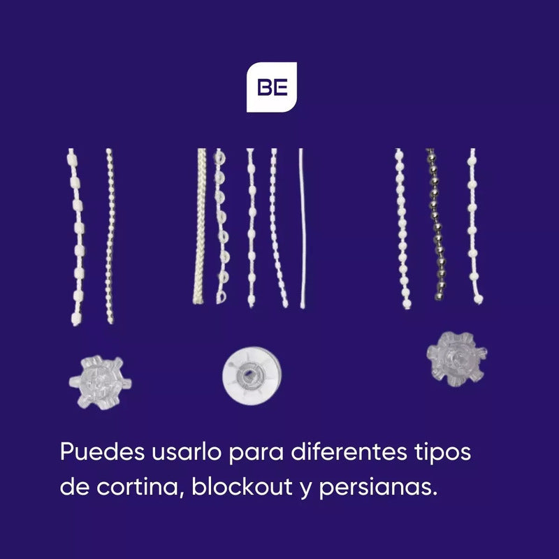 Motor Inteligente Para Cortinas Wifi Roller Control Remoto Blanco