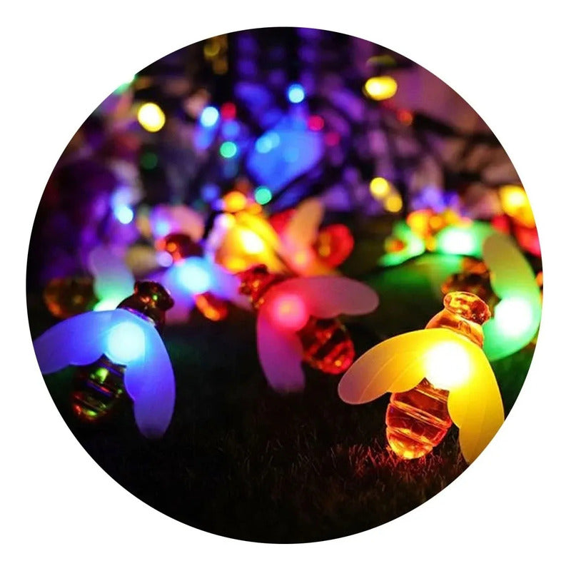 Arbol De Navidad Con Base + 6 Luces Solares Modelos Variados