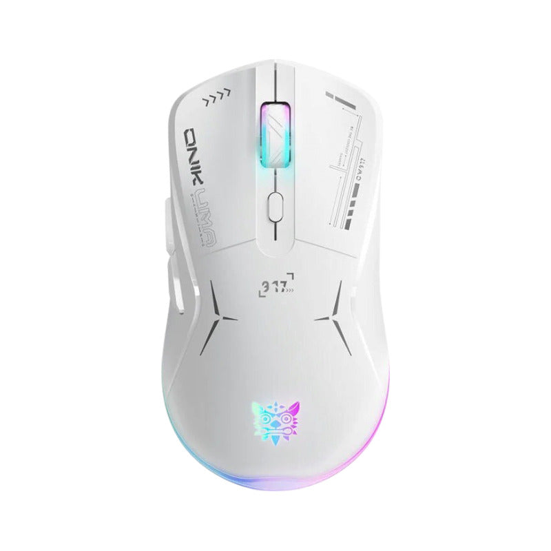 Mouse Gamer Inalámbrico Cw917 Blanco Onikuma