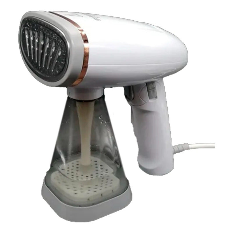Plancha De Ropa A Vapor Portatil Vaporizador Blanco