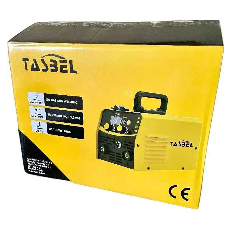 Soldadora Tasbel Profesional Y Compacta Mig - Mma -350a Amarillo