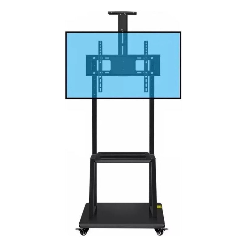 Soporte Tv Móvil Ruedas 32-70  Negro Altura Ajustable Ruisu 1700