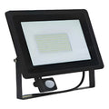 Foco Proyector 100w Con Sensor De Movimiento 220v Negro