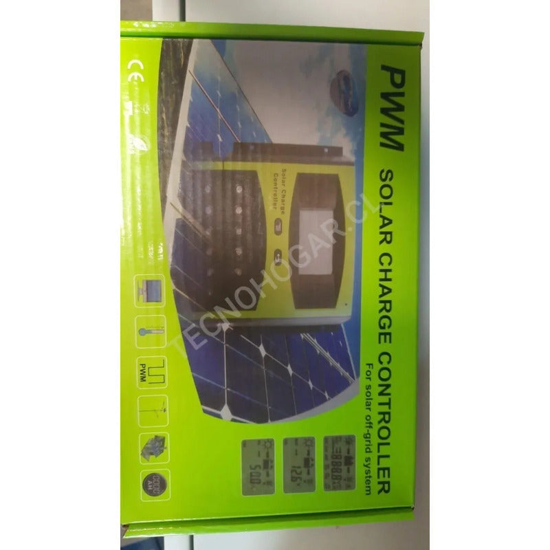 Controlador De Carga Regulador Solar Digital 12v 24v 60a