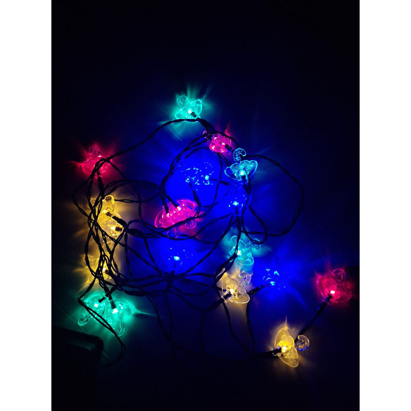 Arbol De Navidad Con Base + 6 Luces Solares Modelos Variados