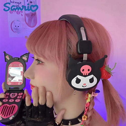 Audífonos Inalámbricos Con Micrófono Para Niños Bt Kuromi