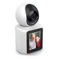 Monitor De Bebé Con Cámara Ip Wifi 2.4g 360°voz Y Video Blanco