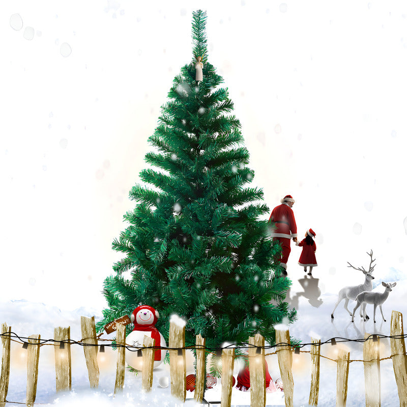 Arbol De Navidad 2,10 Mts Verde Tradicional Arbol De Pascua Verde