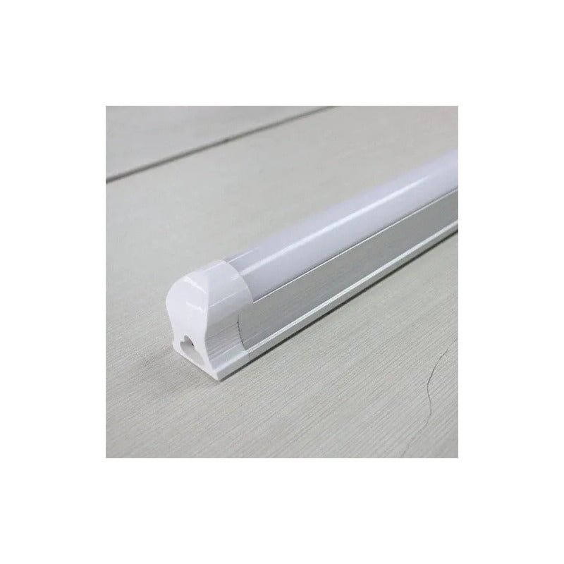 Tubo Led Con Base Canoa 18w 120cm Luz Fria Lisa Y Texturizad