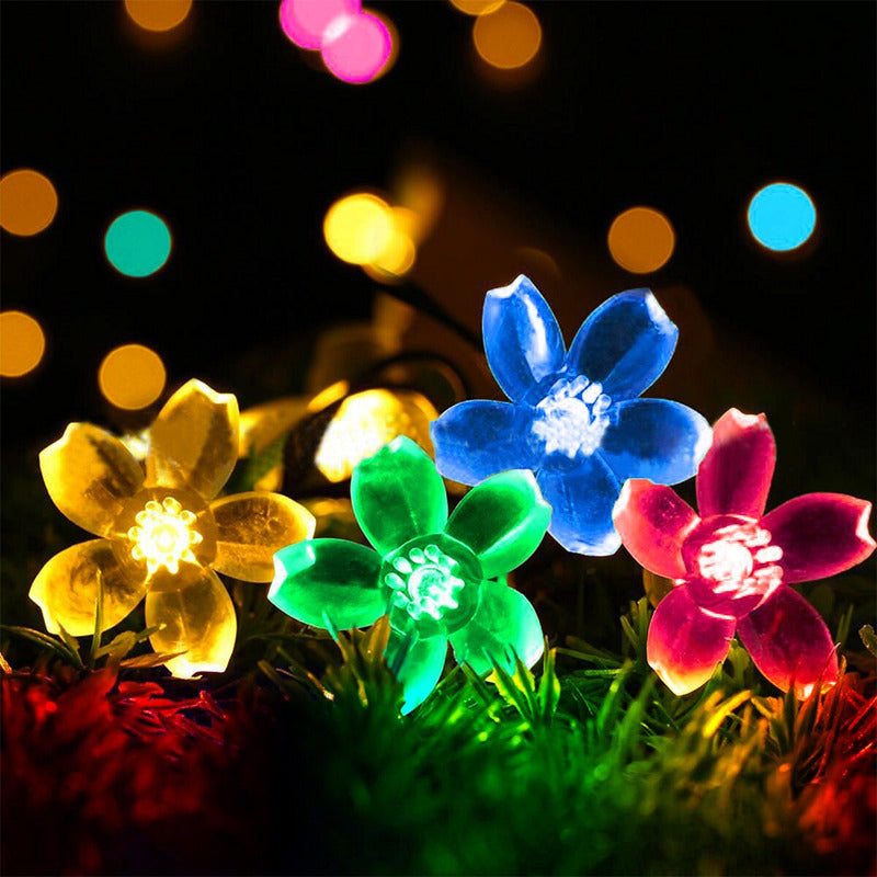 Pack X 2 Luces Solares Navidad Guirnalda  Varios Modelos