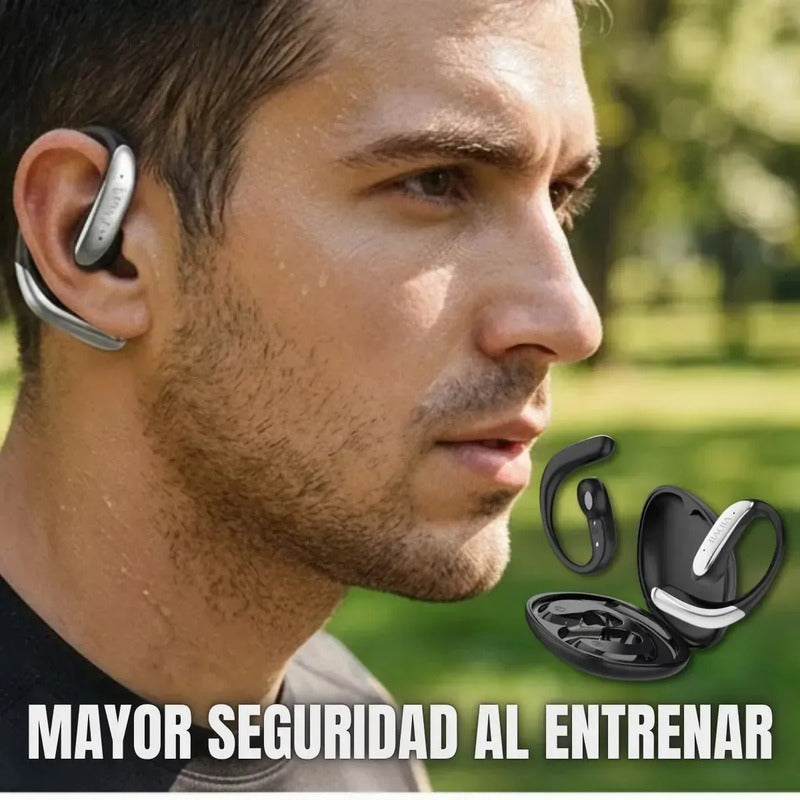 Audifonos Deportivos Vidvie Oido Abierto Open Ear Bluetooth Negro