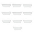 Pack X10 Panel Led Plafón 60x60cm 48w Empotrable Cielo Foco Blanco
