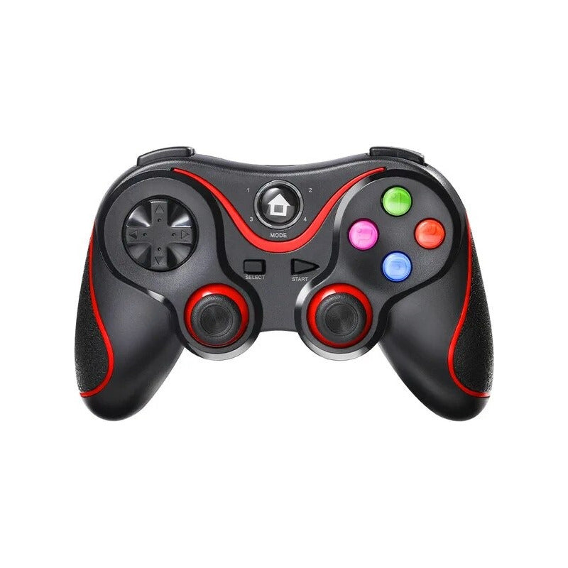 Control De Juego Con Soporte Teléfono Bluetooth P3/p4/pc/tv Negro