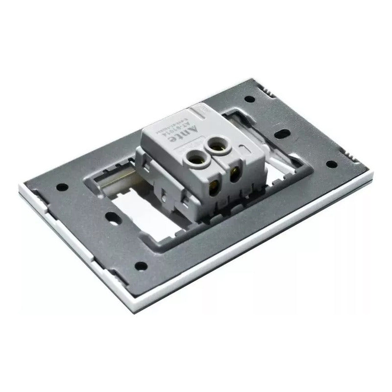 Pack X10  Pulsador Simple Timbre Interruptor 10a 250v  Blanco