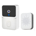 Timbre Cámara Wifi Seguridad Video Portero Inalámbrico Blanco