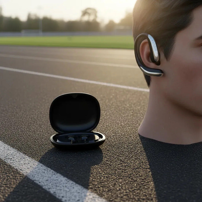 Audifonos Deportivos Vidvie Oido Abierto Open Ear Bluetooth Negro
