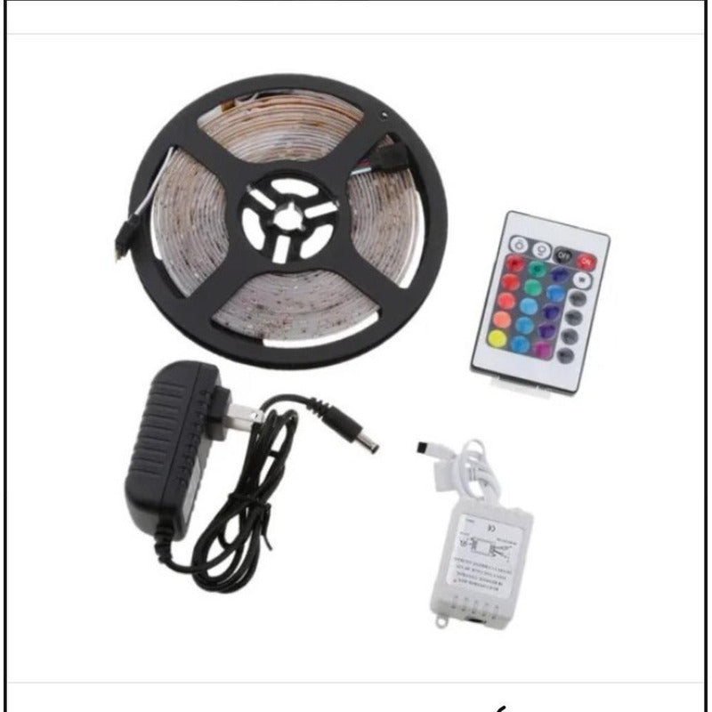 Cinta Led Pack X4 De Colores Con Control, Envio Gratis Rgb