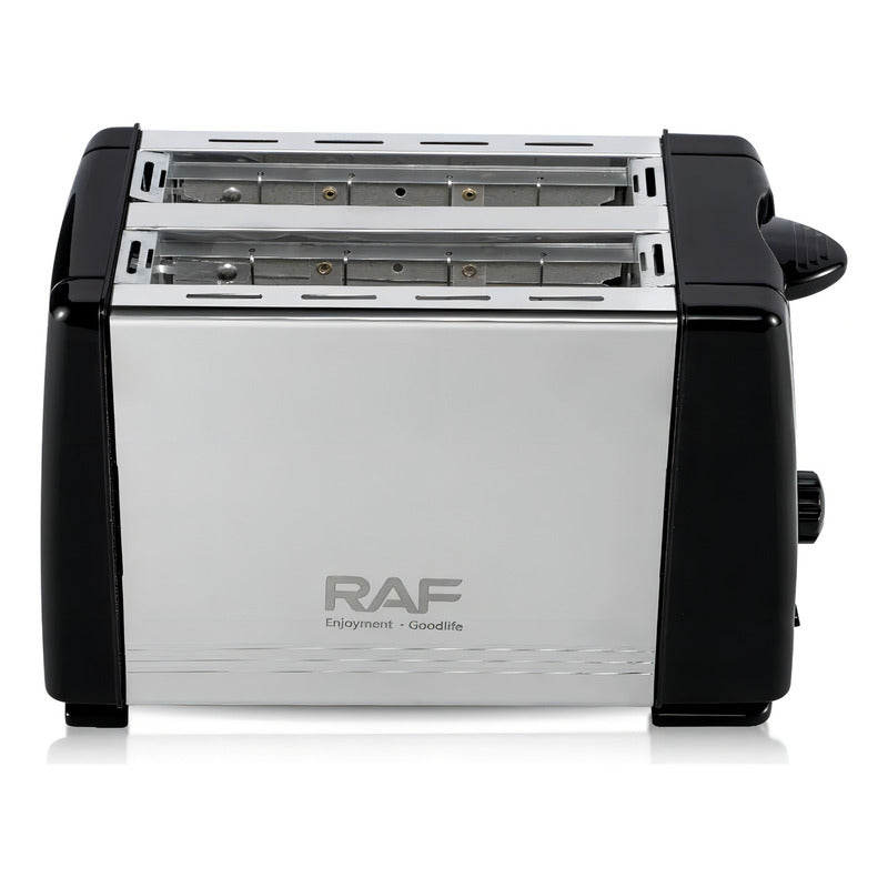 Tostadora De Pan Raf 2 Panes Rebanadas Rodajas Eléctrica Negro