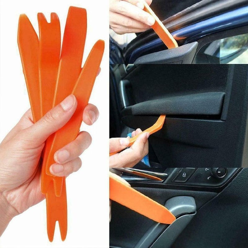 Kit De Paletas Para Desmontaje Radio Tablero Auto 4pcs