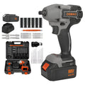 Llave De Impacto Osmao 98v + Dos Baterias Y Accesorios Gris Oscuro 50 Hz 220v