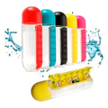 Botella Pastillero Embase 600ml Semanal Vitaminas Portatil Agua
