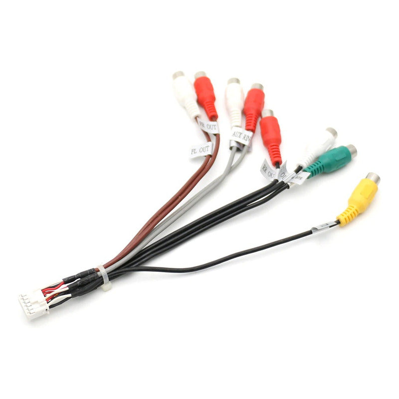 Arnes Ramal Cables Rca Radio Android Chinas Salida De Audio