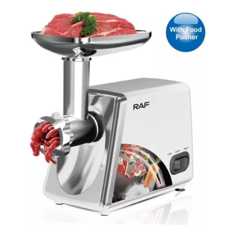 Picadora De Carne Eléctrica Raf Sk-088 300w Inoxidable