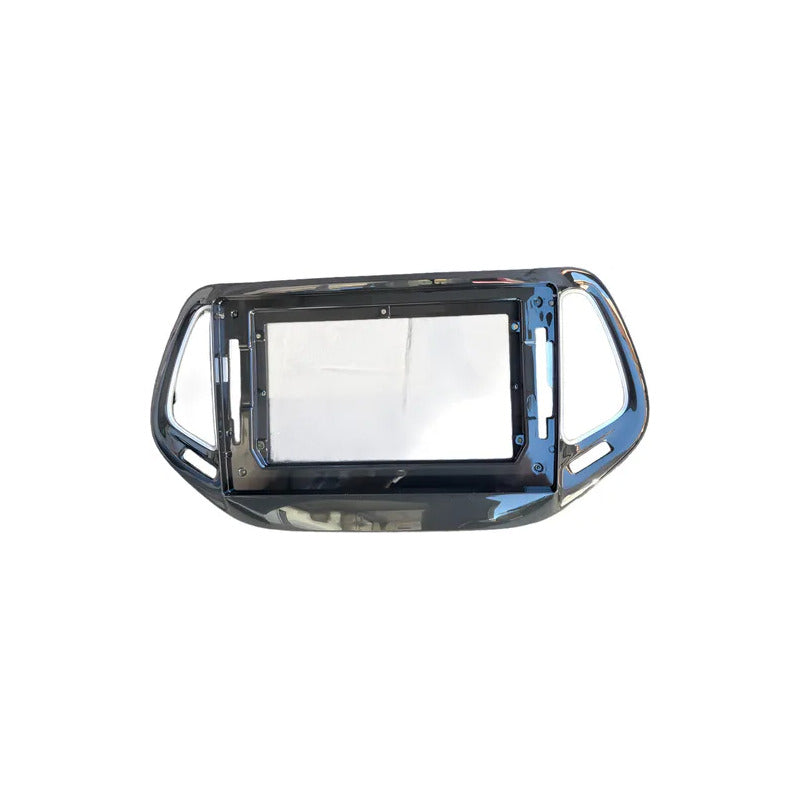 Bisel Adaptador Radio Android 10 Pulgadas Jeep Compass +2017 Negro
