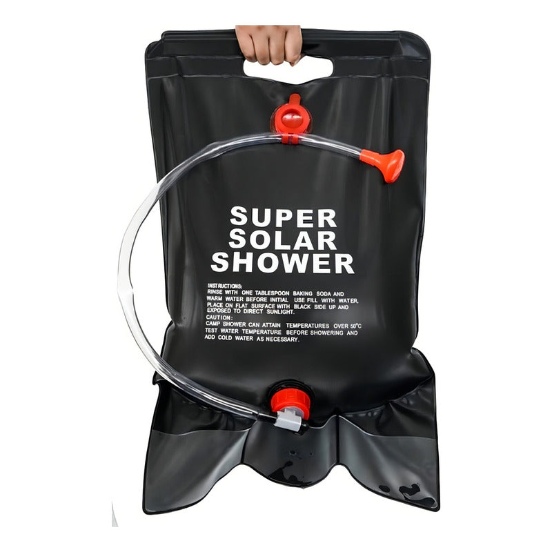 Ducha Solar Portátil Camping Playa 20 L Exterior Compacta