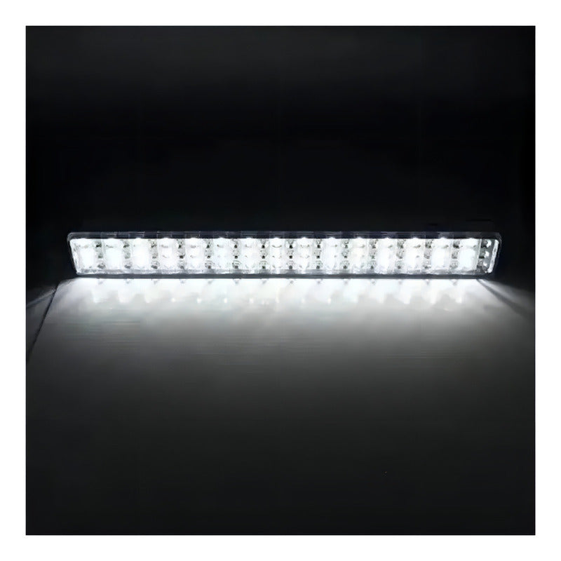 Pack X2 Lámparas Luz Led De Emergencia Recargable 24 Hrs Color Blanco Figoimport