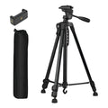 Tripode Para Camara Profesional 3366 Nivel Angulo Manivela Color Negro
