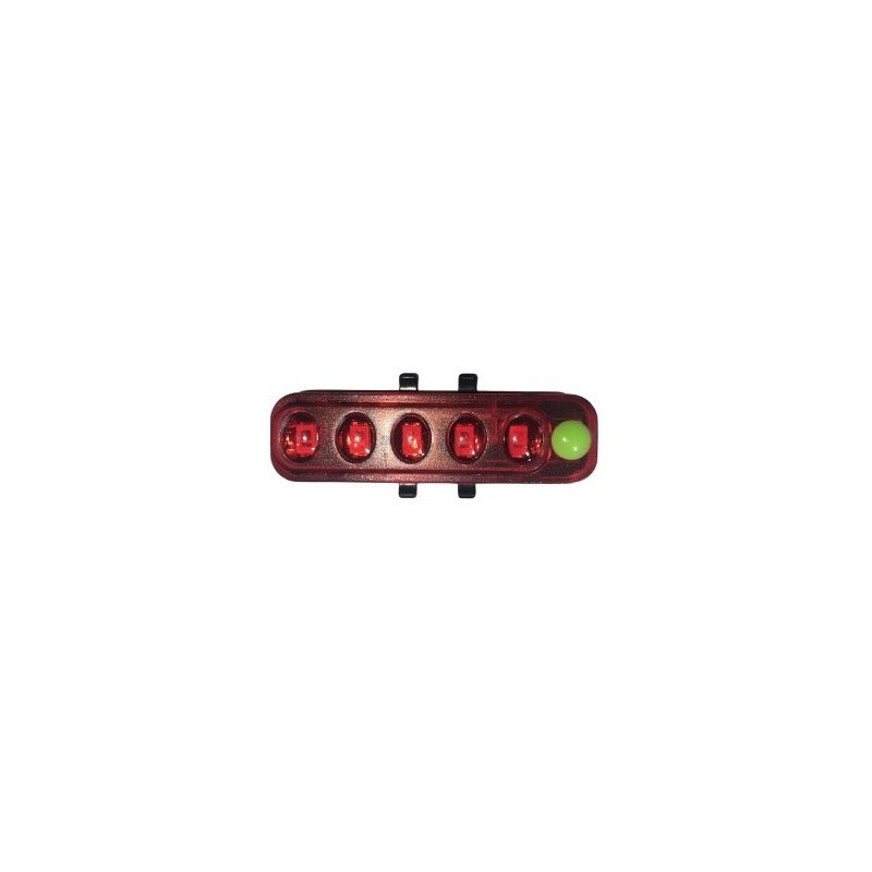 Luces Bicicleta Led Delantera Y Trasera Recargable Usb Negro