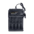 Cargador De Baterías Li-ion Inteligente, Para 4 Baterias