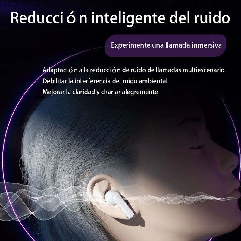 Audifonos Con Reducción De Ruido Bluetooth Inteligentes G8 Negro