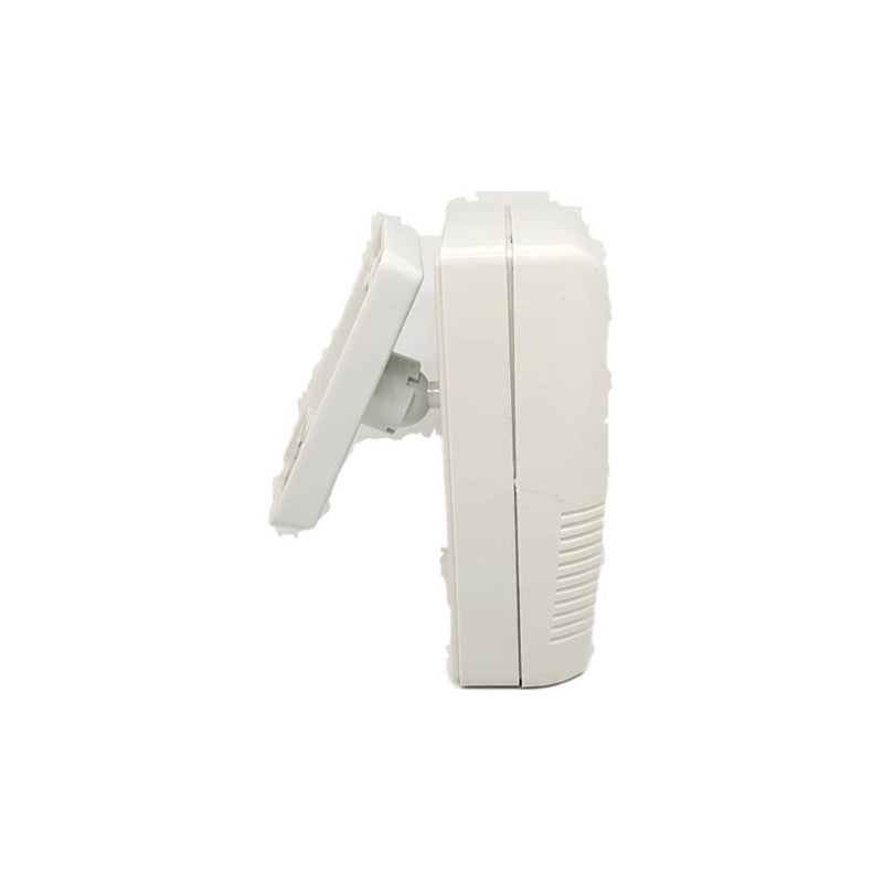 Timbre Inalámbrico V-zorr Sensor Movimiento 2 Melodías Cobertura 2m Blanco