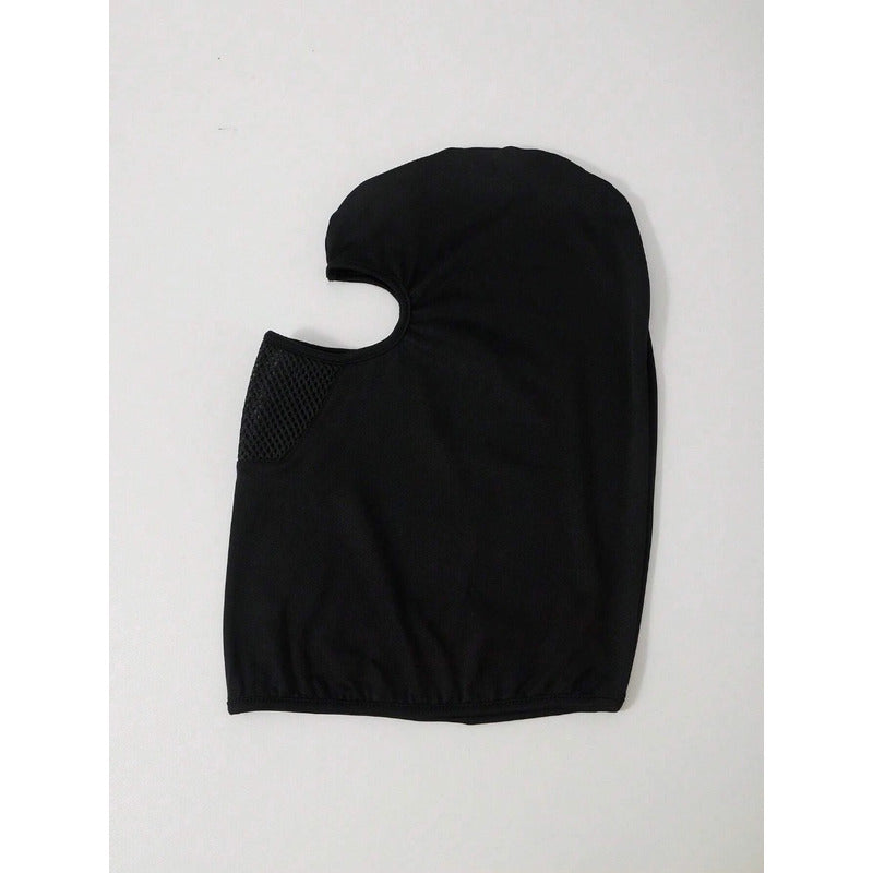 Pasamontañas Caliente Interior De Chiporro Balaclava Moto  Negro Carbon Unica