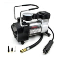 Compresor De Aire 12v Inflador Neumático, Bici, Moto, Pelota Gris 50/60hz Monofásica