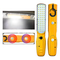 Lampara Luz Led De Trabajo Con Gancho De Colgar E Iman Amarillo