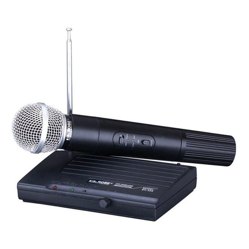 Microfono Inalambrico Profesional Sh-200 Receptor Color Negro Negro