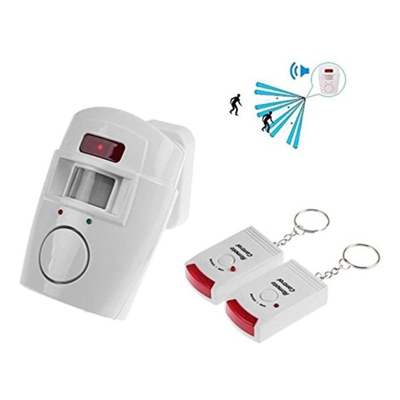 Alarma Sirena Con Sensor 2 Controles
