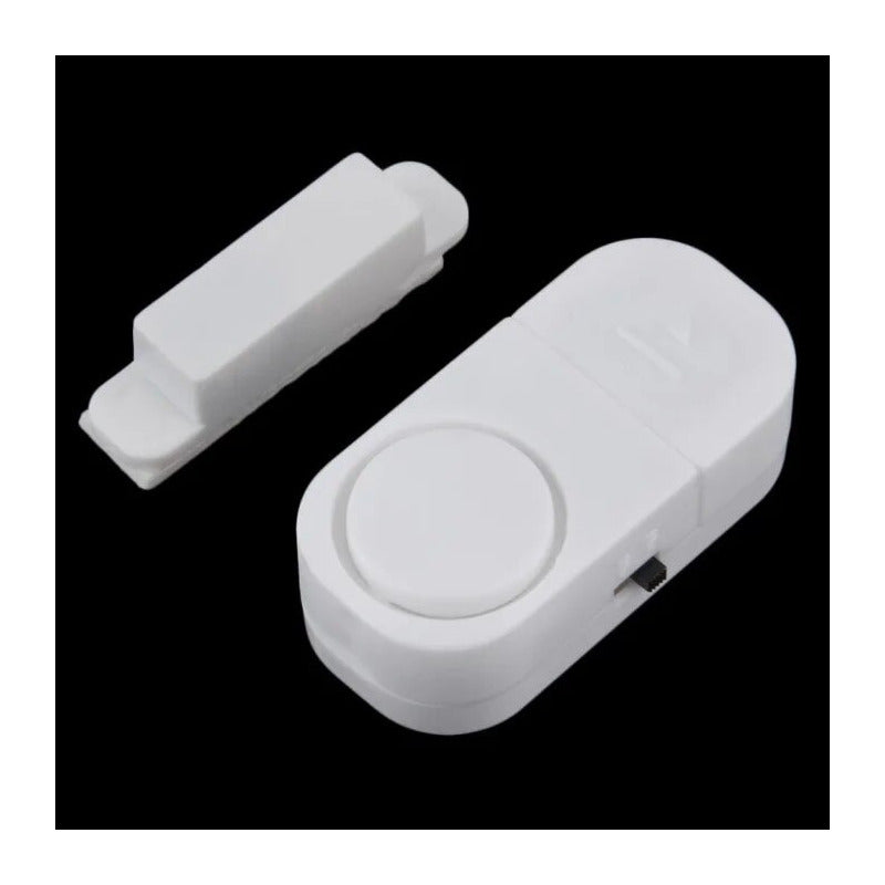 Pack 5 Alarmas Para Puerta O Ventana Sensor Magnético 90db Blanco