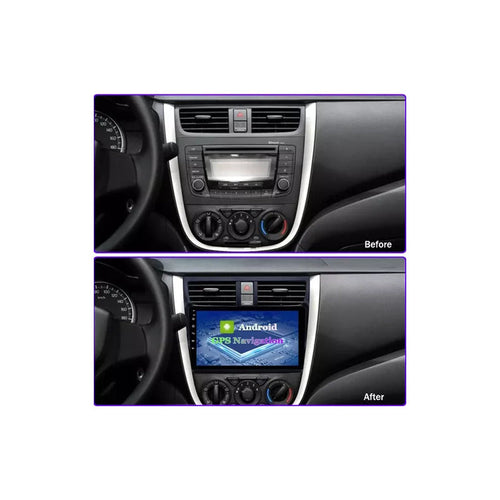 Bisel Para Radio 9pul Adaptador Suzuki Celerio 2015-2021 Negro