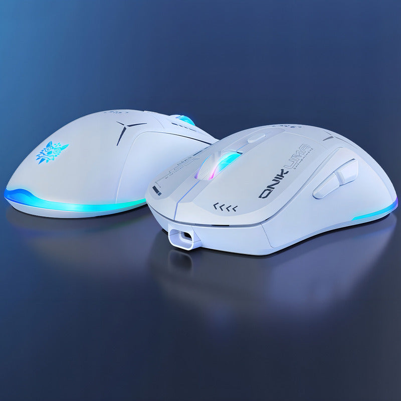 Mouse Gamer Inalámbrico Cw917 Blanco Onikuma