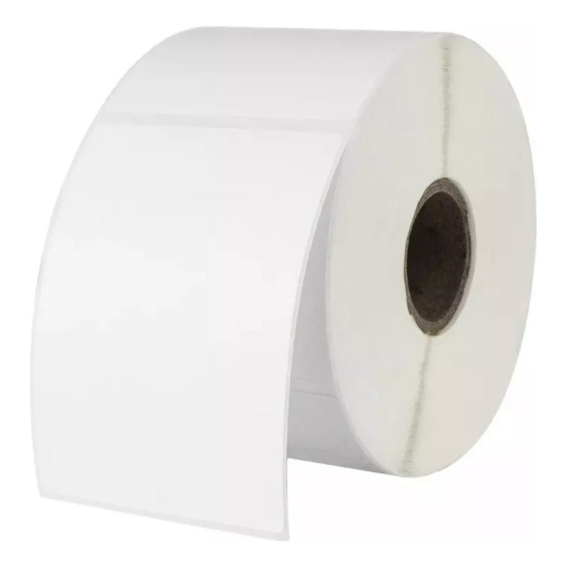 Pack X3 Etiquetas Térmicas Autoadhesivas Rollo 100x150mm Blanco Liso