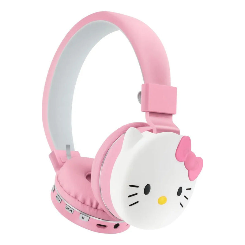 Audífonos Inalámbricos Con Micrófono Para Niños Bt Hello Kitty