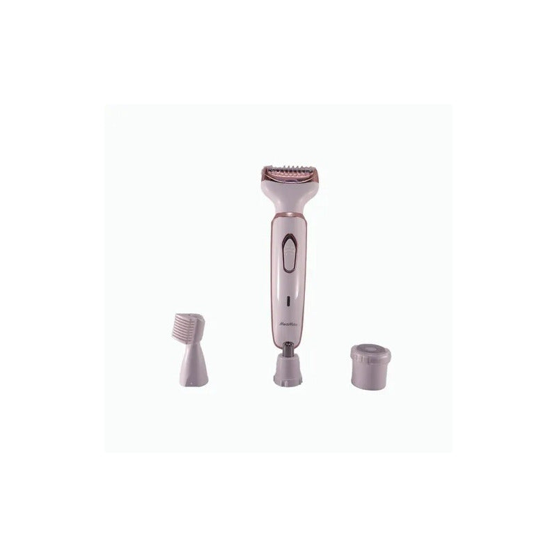 Maquina Depiladora Para Mujer 4 En 1 Recargable Nariz Cejas Blanco