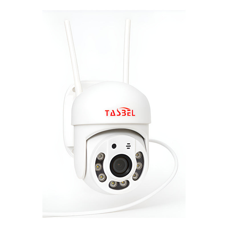 Cámara Ip X2 Con Movimiento, Infrarrojo Impermeable Wifi Hd Blanco