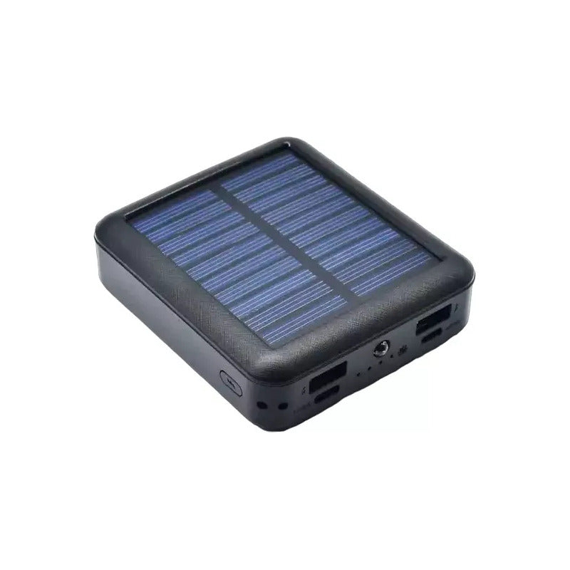 Powerbank Solar Irm 10,000mah 2 Usb Cargador Rápido 4 Conectores Led Uv 10.000ah